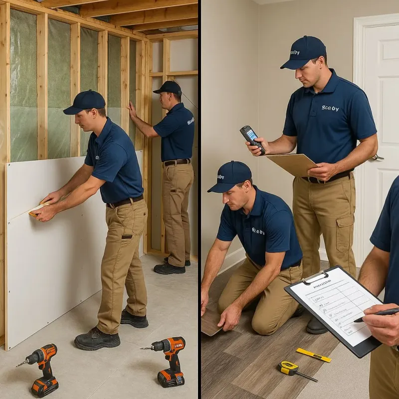 Repairs and Reconstruction process in Seabrook, NH