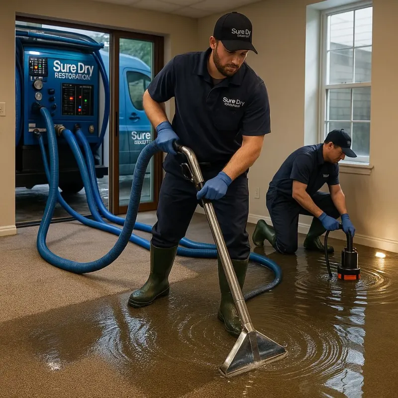Water Extraction and Removal process in Seabrook, NH